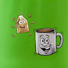 Parové triko - Hrnek a čaj