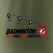 Badminton tanec a brutalita