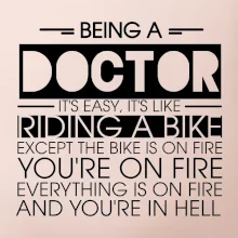 Being a doctor - bike