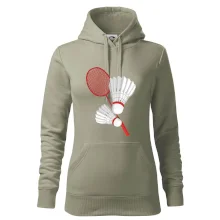 Badminton - pálka a košík