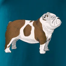 Vintage English bulldog