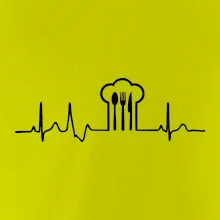 EKG kuchař čepice a příbory