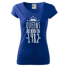 Queens are born in 1982 Queens are born in 1982