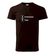 IT Nápis Iritující Tvor