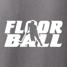 Floorball nápis rovný