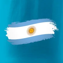 Argentina vlajka okousaná