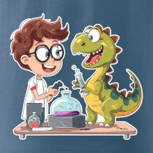 Chemik a dinosaurus - kluk
