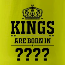 Kings are born in  (vlastní měsíc narození)