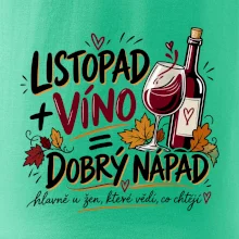 Listopad a víno je dobrý nápad