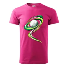 Golfový míček zelená dynamika