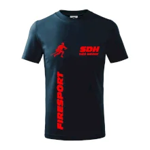 Hasičský sport SDH + váš název ČERVENÁ