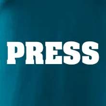 Novinář nápis - Press
