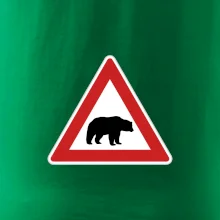 Dopravní značka - Pozor lední medvěd