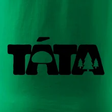 Táta nápis - houbař