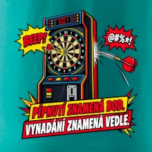 Pípnutí znamená bod. Vynadání znamená vedle