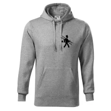 Kominík logo + nápis na zádech