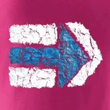 Párová turistická značka modrá