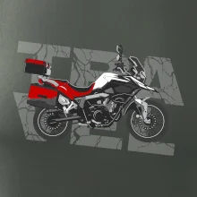 Cestovní enduro červená