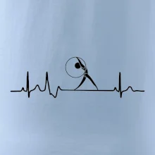 EKG moderní gymnastika obruč