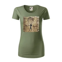 Egyptské hieroglyfy parašutista