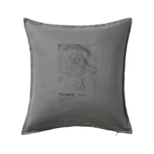 Trosky - vrstevnice v obdélníku