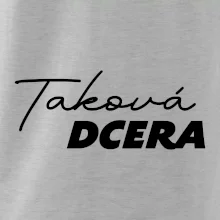 Jaký táta / máma - taková dcera psací