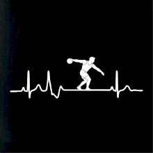 EKG hod diskem