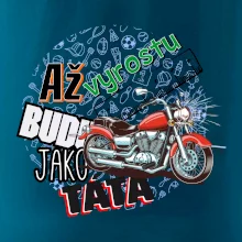 Až vyrostu budu jako táta - klasická motorka