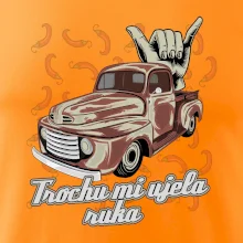 Trochu mi ujela ruka