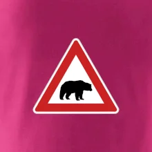 Dopravní značka - Pozor lední medvěd