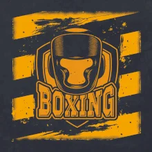 Boxing ve čtverci helma