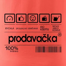 Čárový kód - Prodavačka