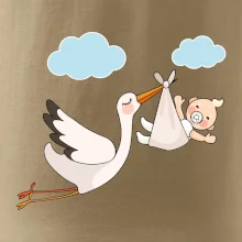 Čáp čekáme miminko - neutrální