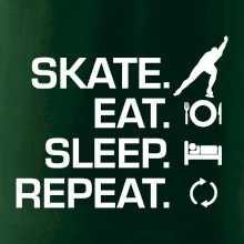 Eat sleep skate - lední bruslení