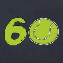 Tenis kulaté narozeniny 60