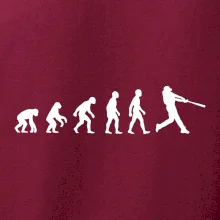 Evoluce baseball pálkař odpal