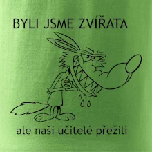 Školní triko - Zvířata