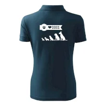 I love dogs - tlapka