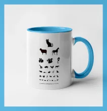 Oční test zvířatka