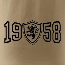 Narozeninový motiv - znak - 1958