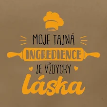 Moje tajná ingredience láska