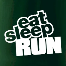 Eat sleep run velké