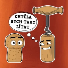 Zátka - chtěla bych taky lítat