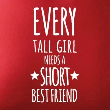 Every tall girl needs a short best friend