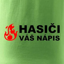 Hasiči (oheň, název sboru - vlastní nápis)