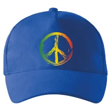 Peace symbol paint