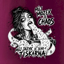 Můj mozek je chaos a jazyk tiskárna
