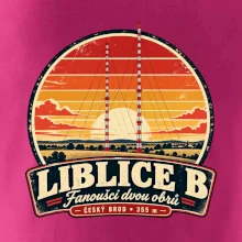 Liblice B retro odznak dvou vysílačů