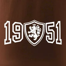 Narozeninový motiv - znak - 1951