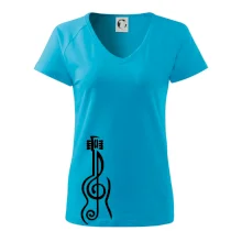 Houslový klíč kytara